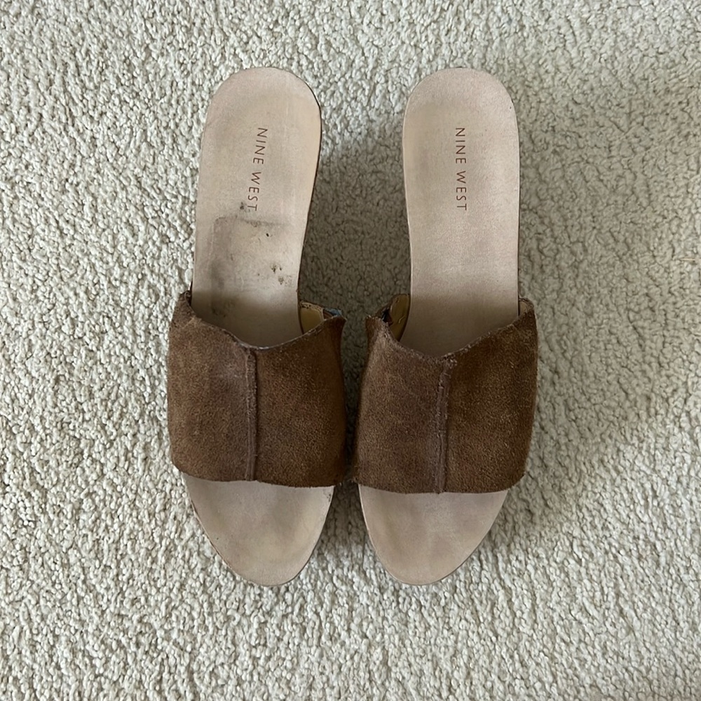 Suede Wedges